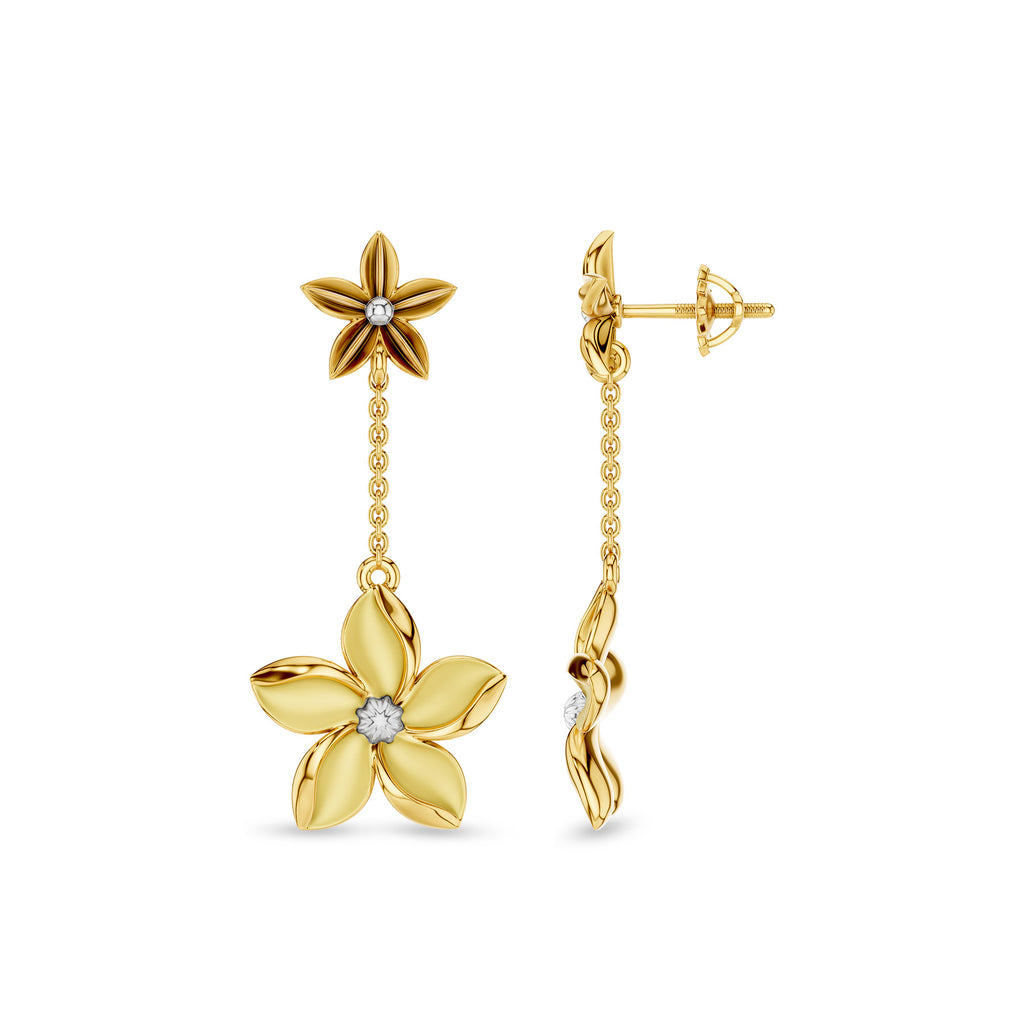 Flossie Gold Earring
