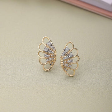 Butterfly Gleam Diamond Earrings