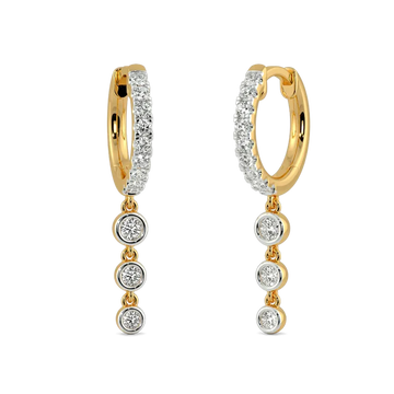 Crystal Cascades Bali Earrings