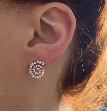 Infinity Swirl Earrings